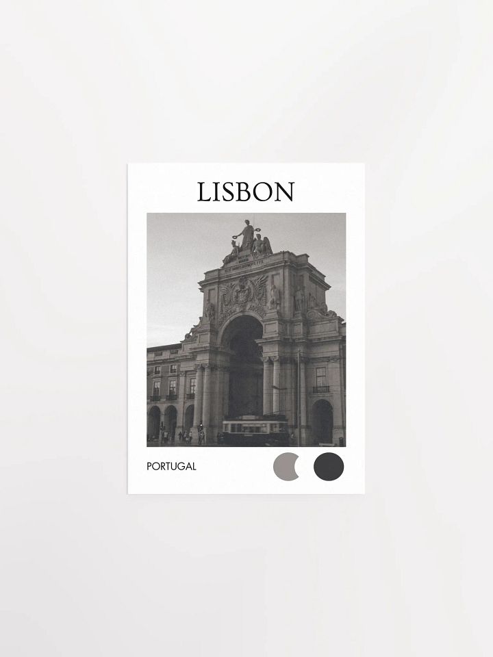 Arco da Rua Augusta - Black & White product image (1)