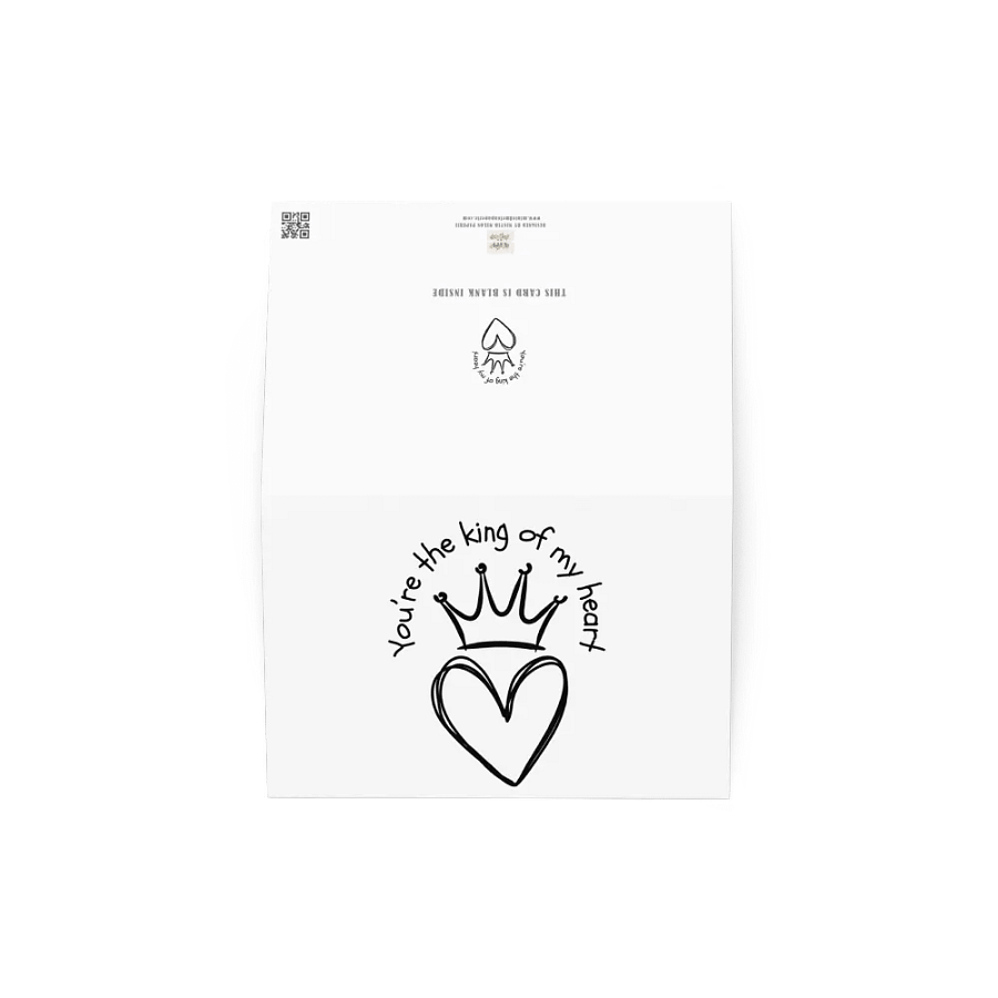Minimalist Doodle Couple's Valentine Card product image (3)