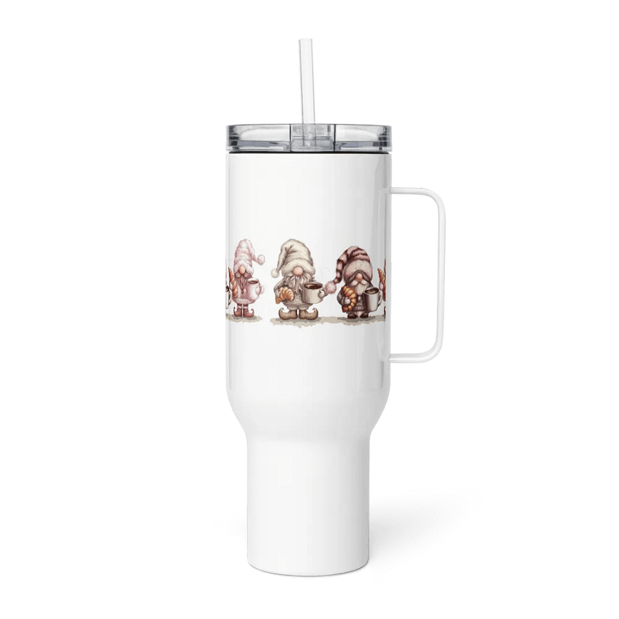 Gnomies Love Coffee 25 oz Travel Mug product image (5)