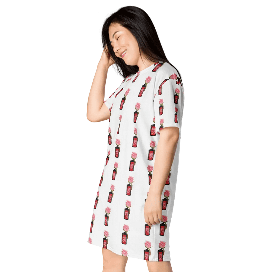 Cinestill Rose Oversize Shirt Dress product image (3)