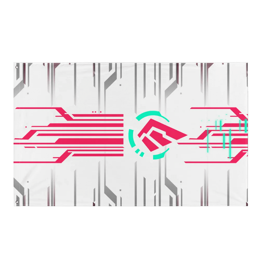 Cyberia Esports Fan Flag product image (1)