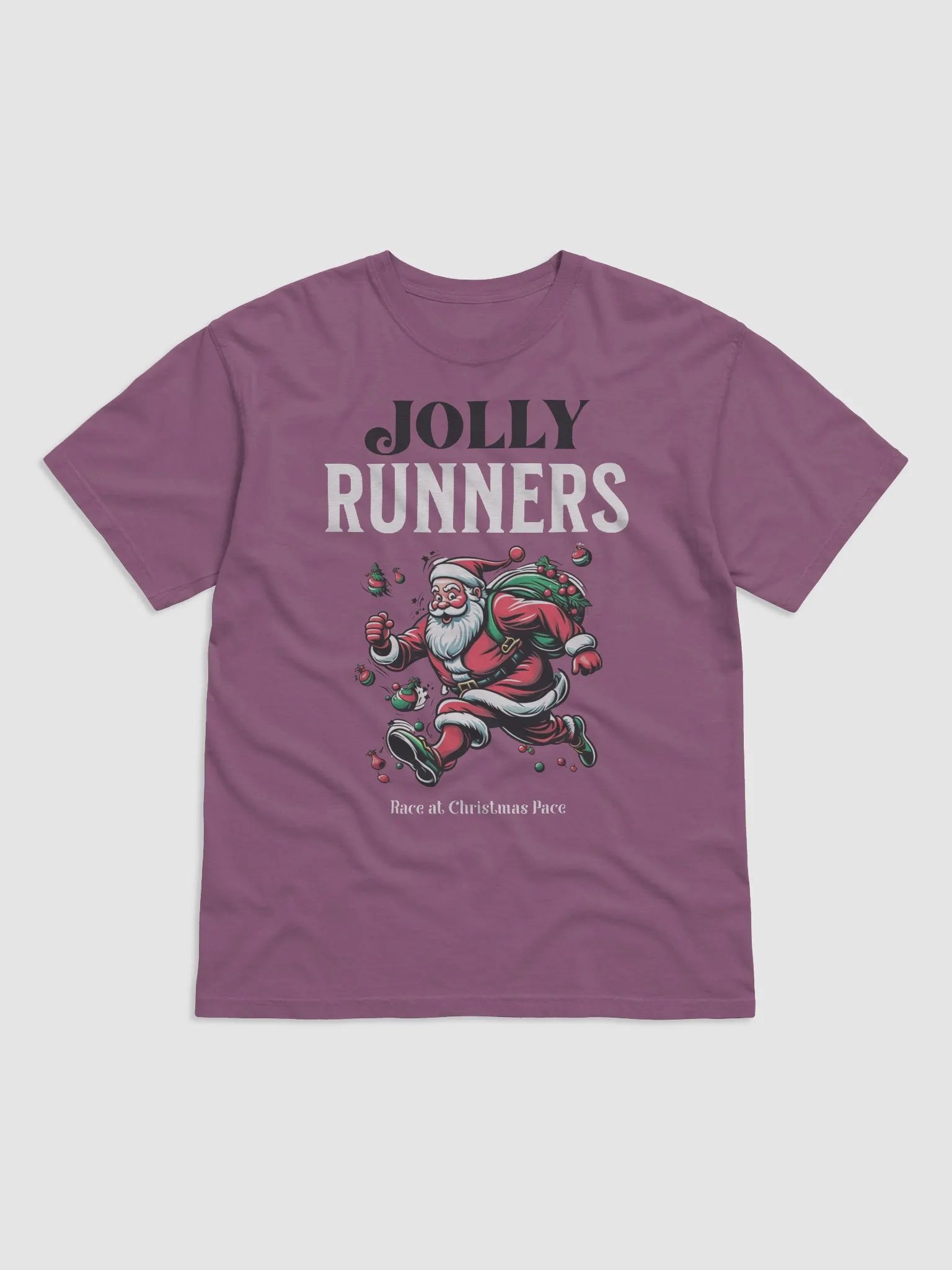 Jolly Runners Santa Claus T-Shirt product image (6)