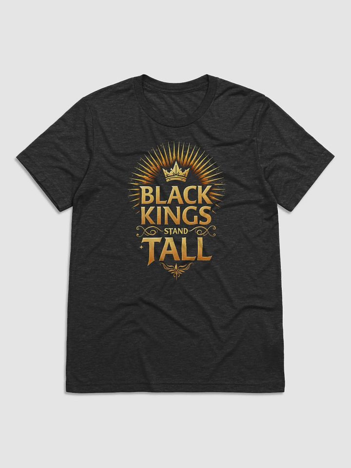 Black Kings Stand Tall UltraSoft Tri-Blend Classic Tee product image (3)