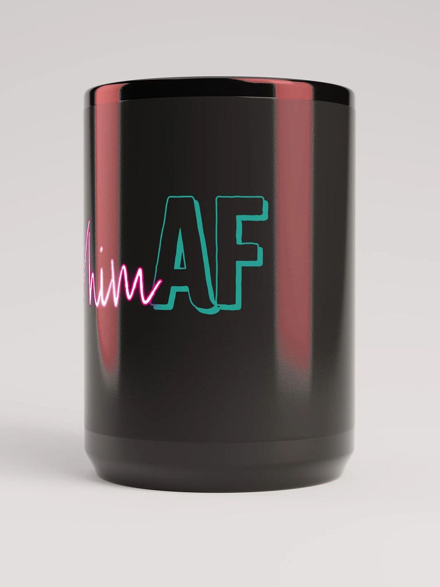 He/Him AF 15oz Mug Black product image (2)