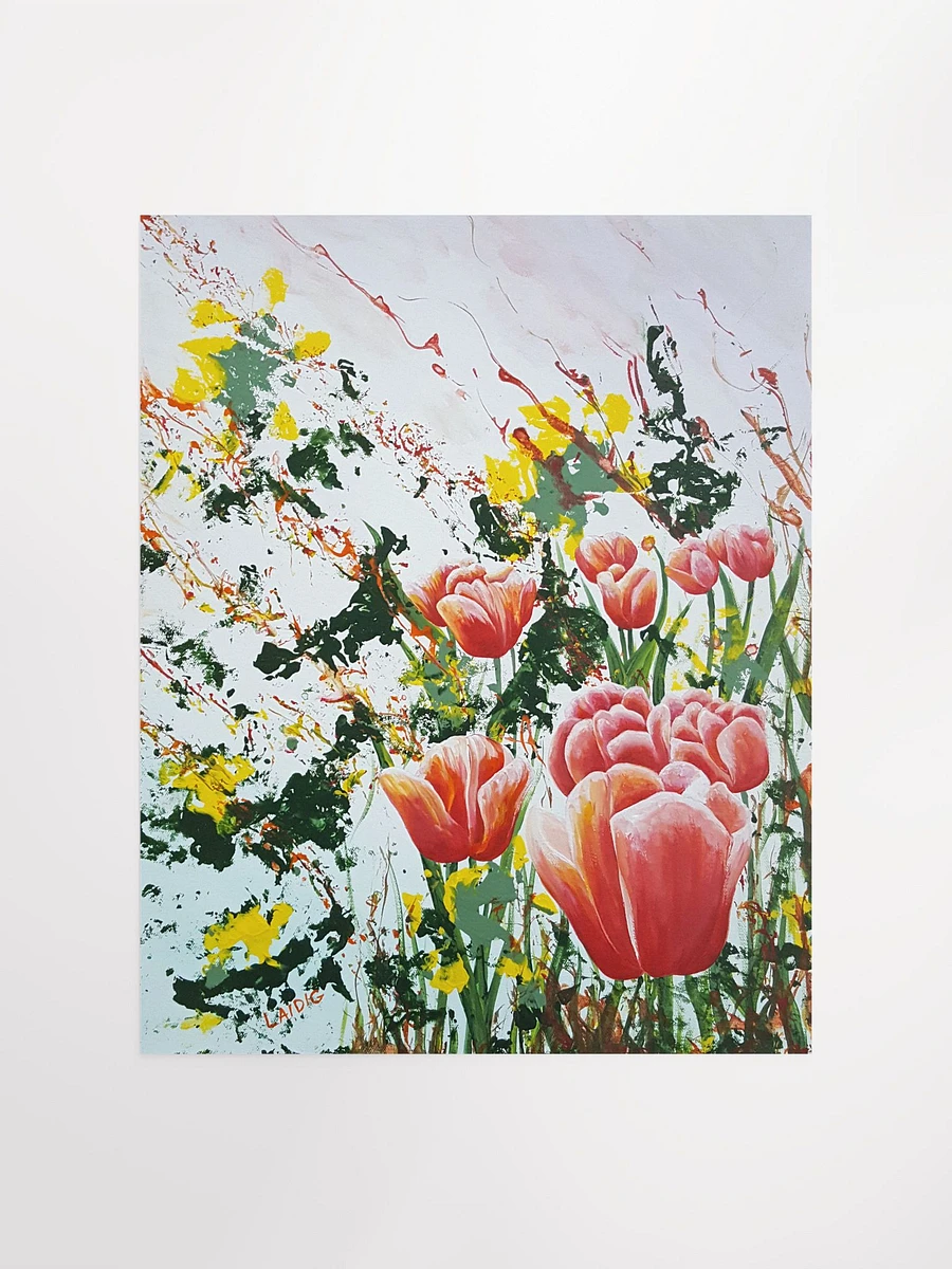 Edge Of A Tulip Garden art print product image (1)