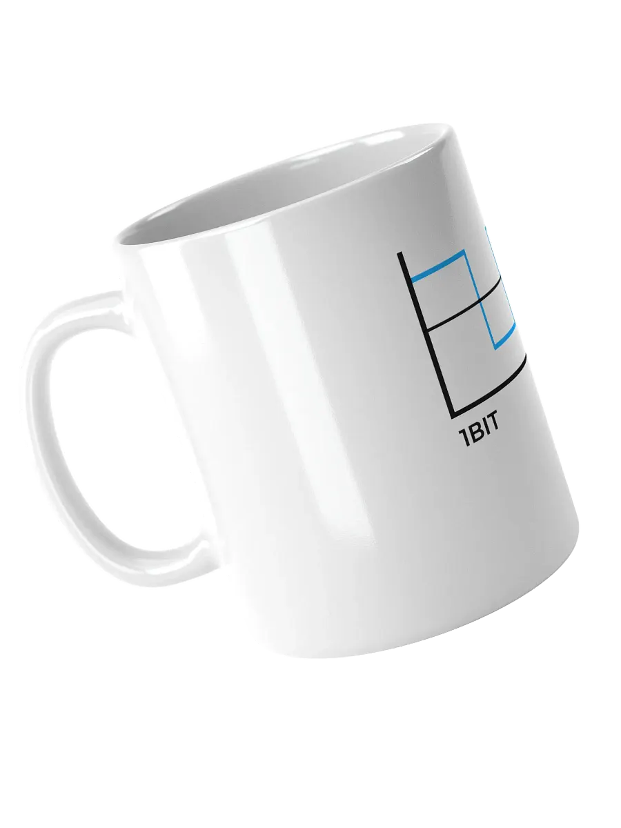 1BIT Graph Mug (white) product image (4)