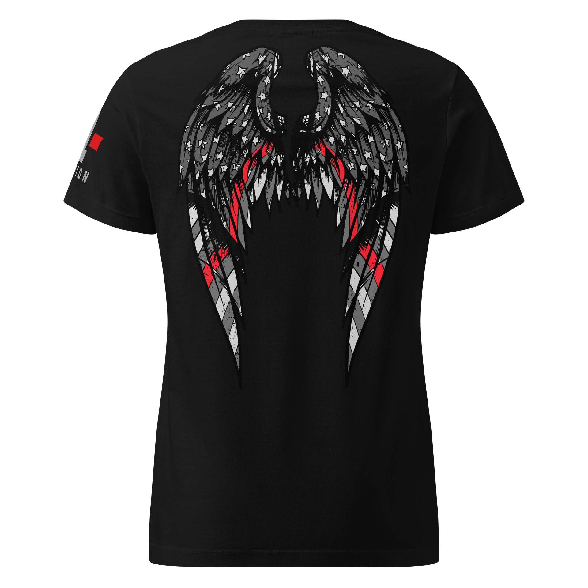 Thin Red Line Angel Wings Women's Fit product image (3)