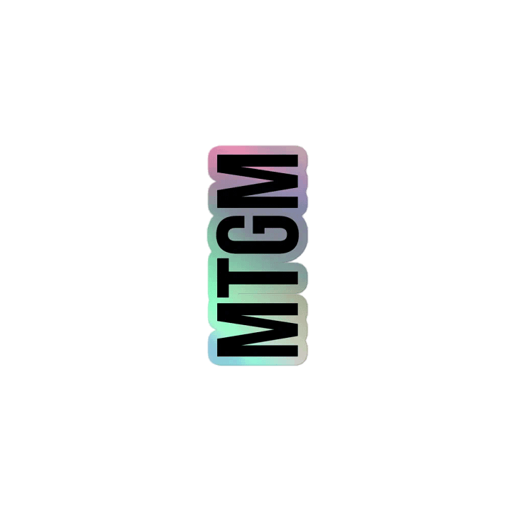 MTGM Logo Sticker product image (1)