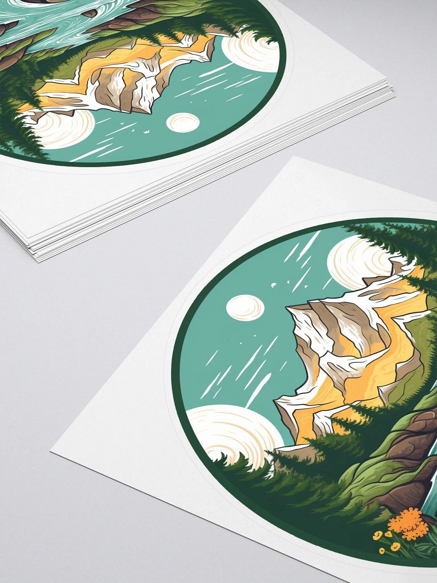 Spring Mountains sticker product image (4)