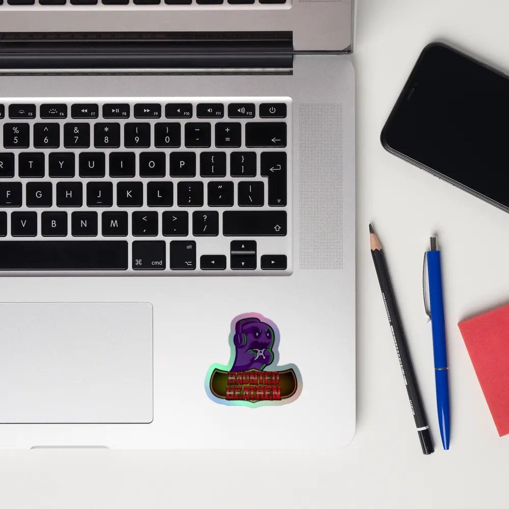Holo Haunted Logo Stickers product image (12)