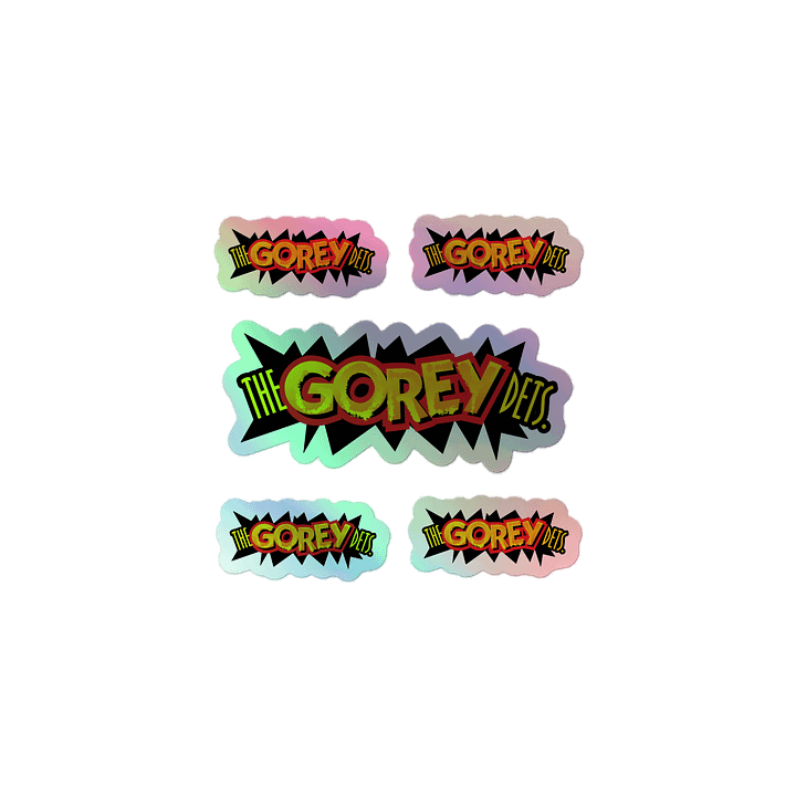 Challenger Approaching - Kiss-Cut Holographic Sticker Sheet product image (1)