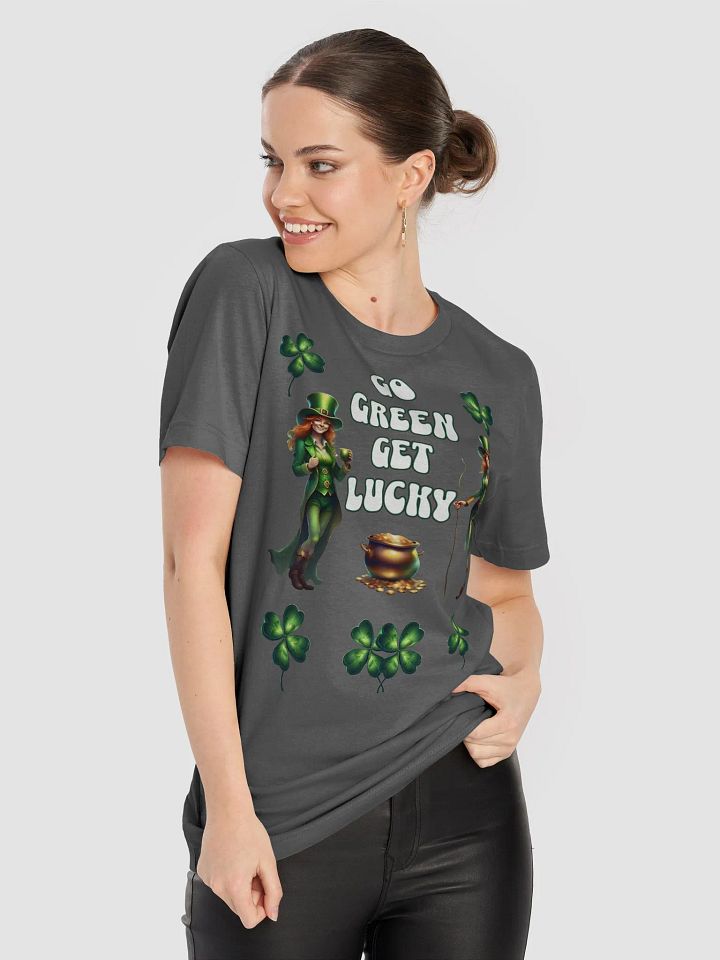 Go Green Get Lucky - St. Patrick's Day T-shirt product image (4)