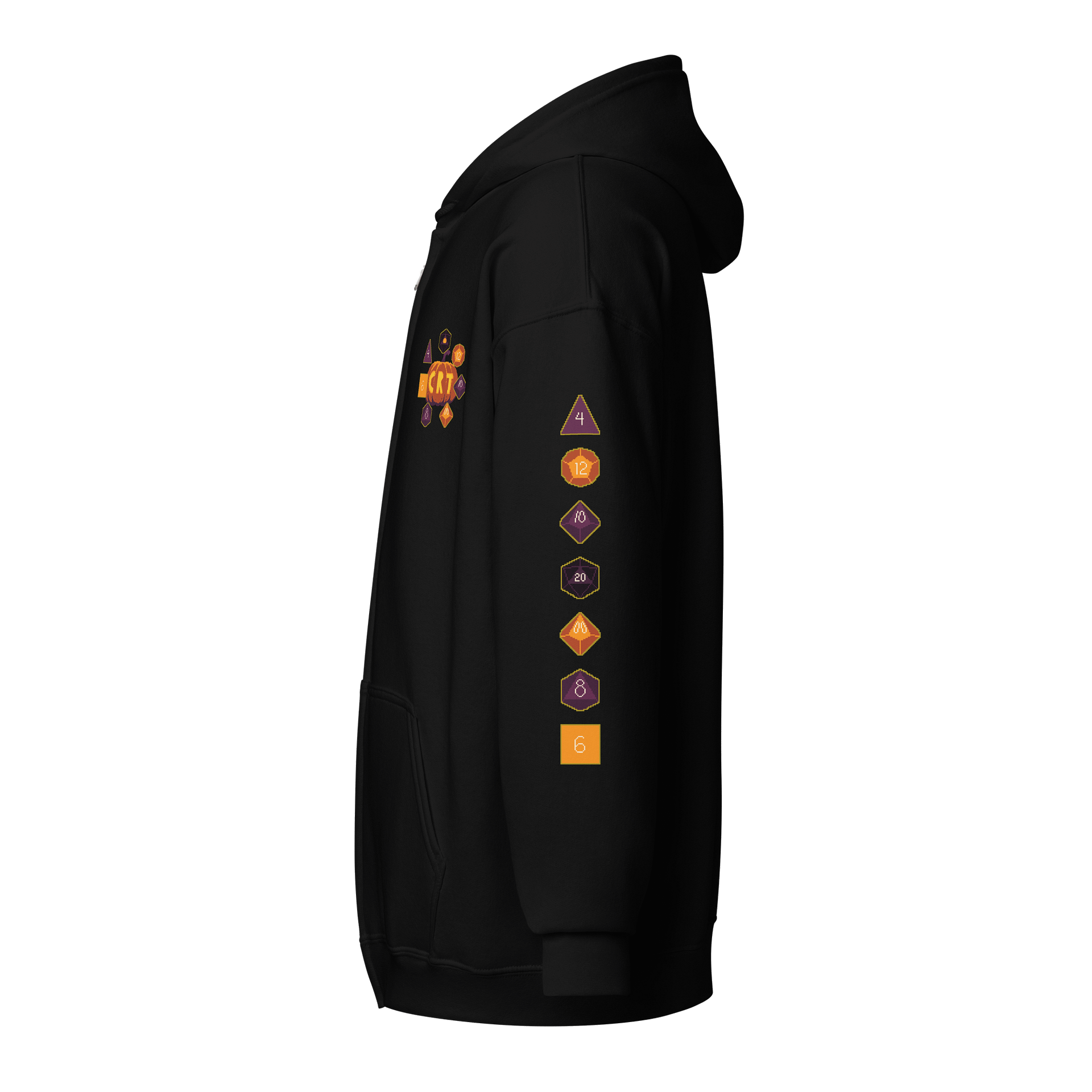 CRT Dice Zip Up Hoodie product image (3)