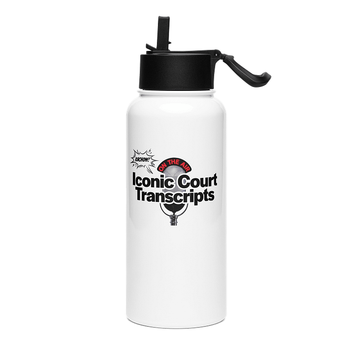 Circus Steel Water Bottle w/ Straw Lid product image (2)