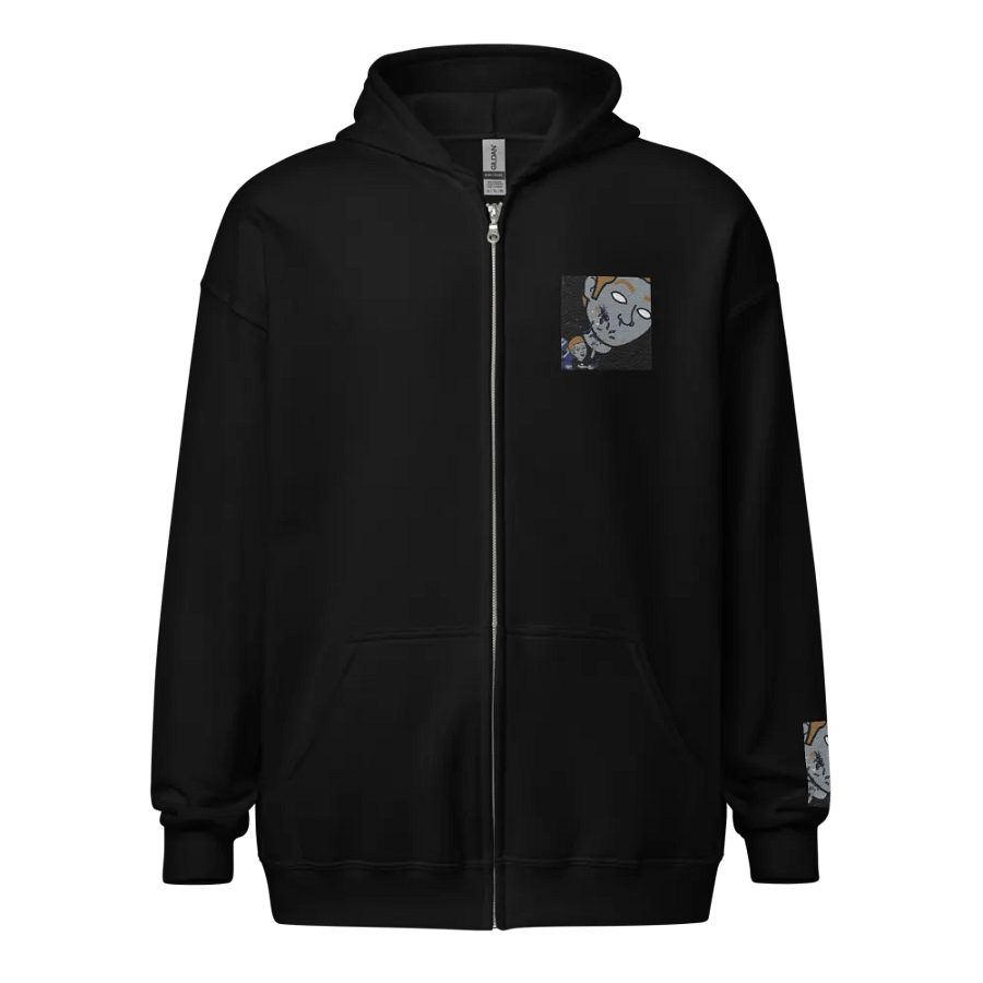 SavageOnDemand Print #16 (ZOMBIE-ZIP-UP-HOODY) product image (1)