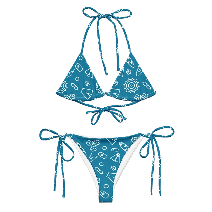 Beach Necessities Pattern String Bikini product image (1)