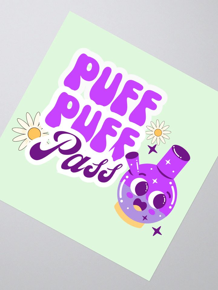 Puff Puff Sticker product image (6)