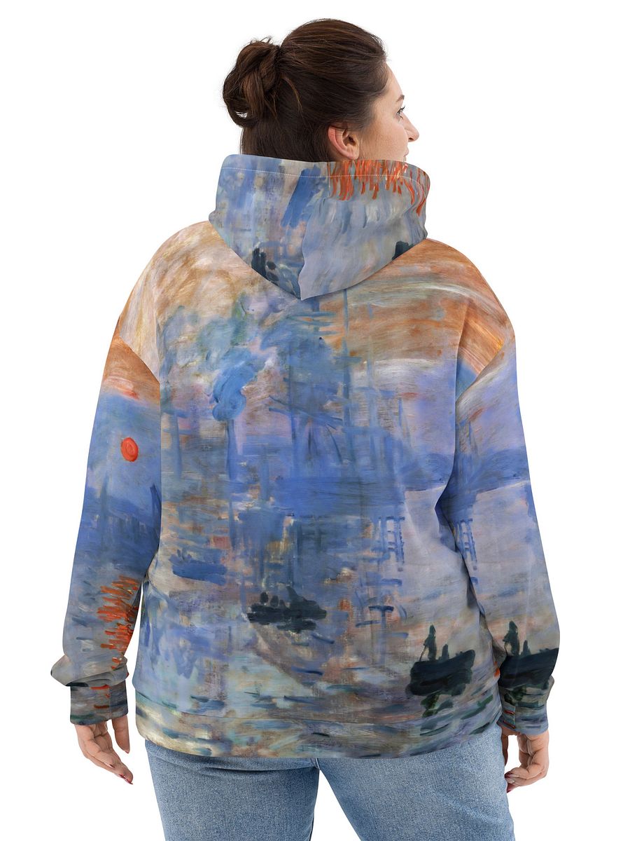 Sunrise All-Over Print Recycled Unisex Hoodie product image (5)