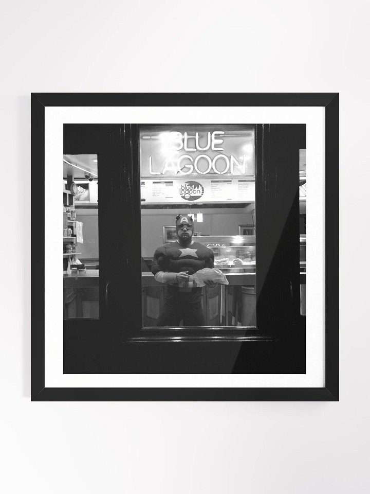 Framed Square Print - Superhero product image (1)