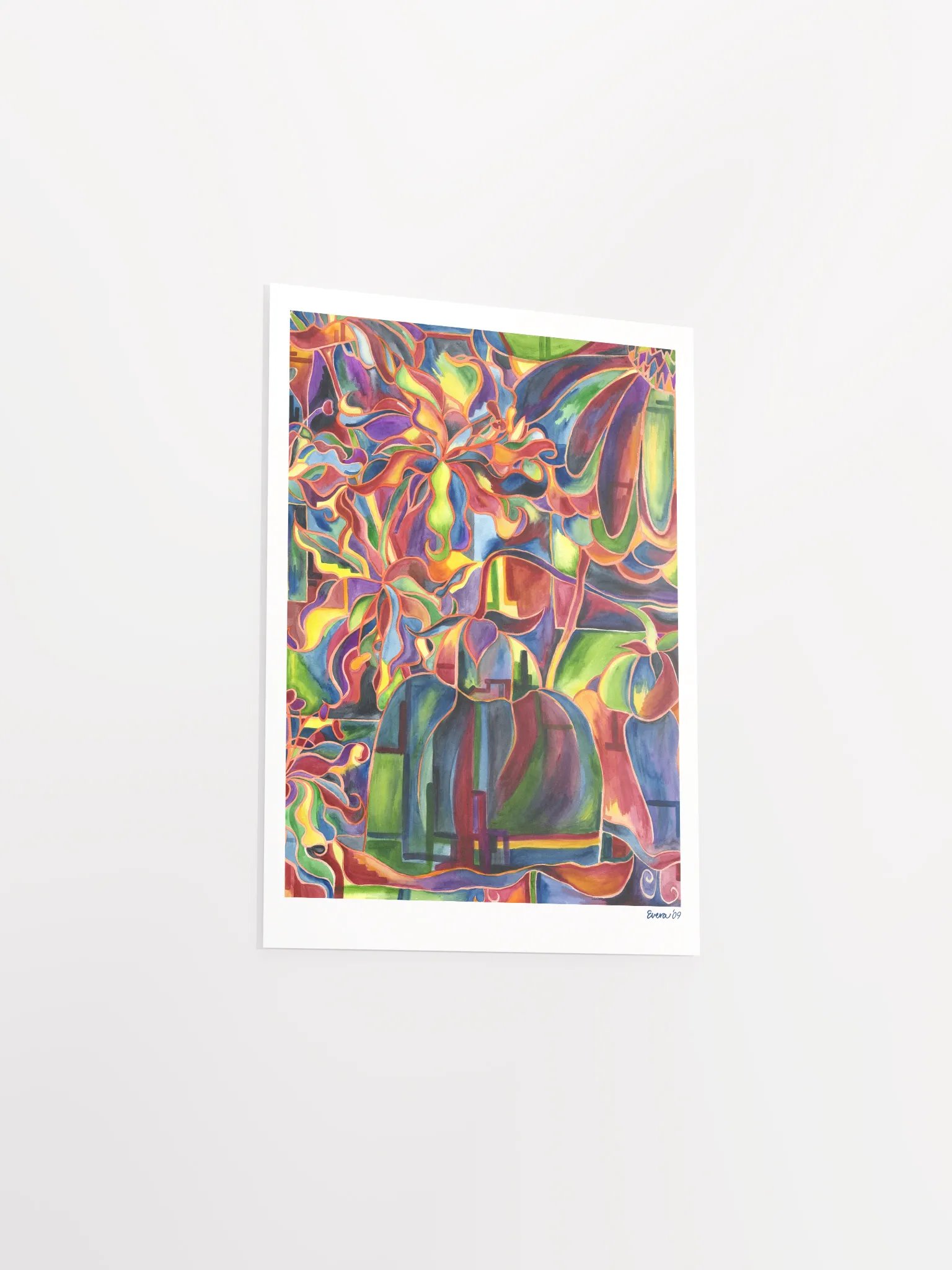 Blooms and Architecture Print product image (8)