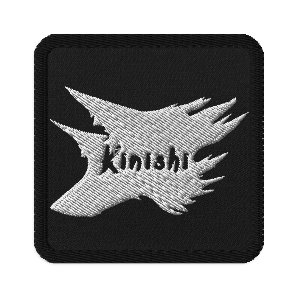 Kinishi Logo Embroidered Patch product image (1)