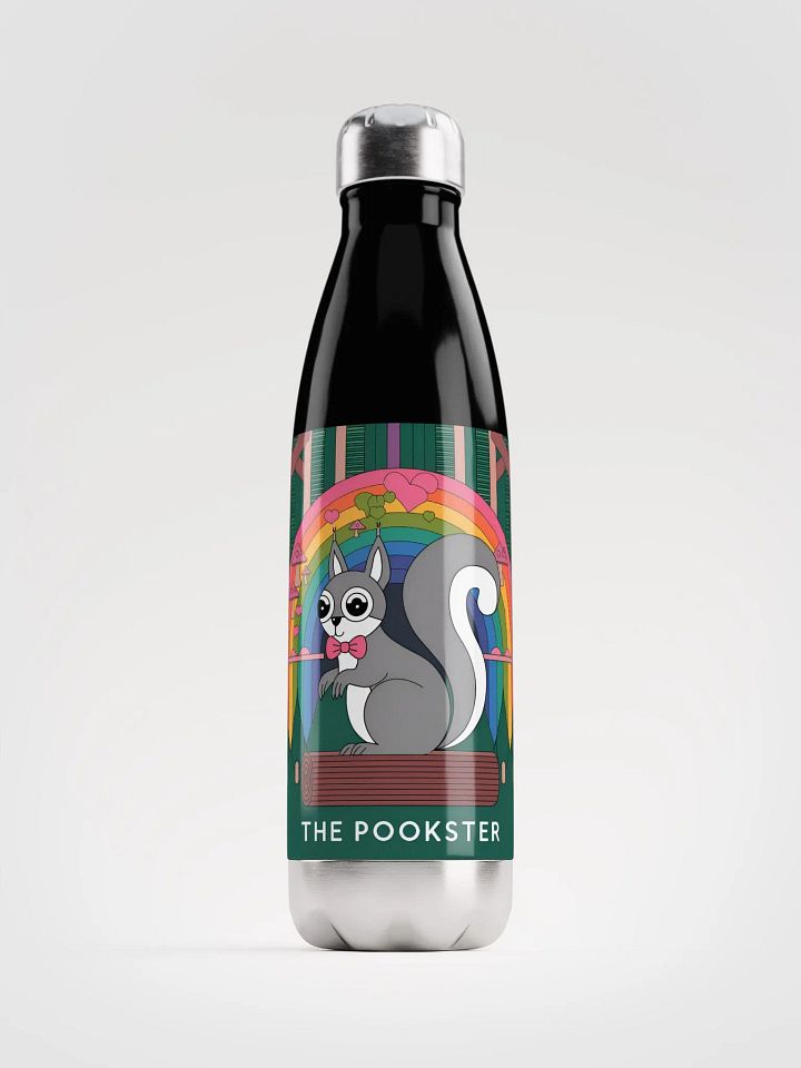 Rainbow Adventure Squirrel Stainless Steel Water Bottle product image (1)