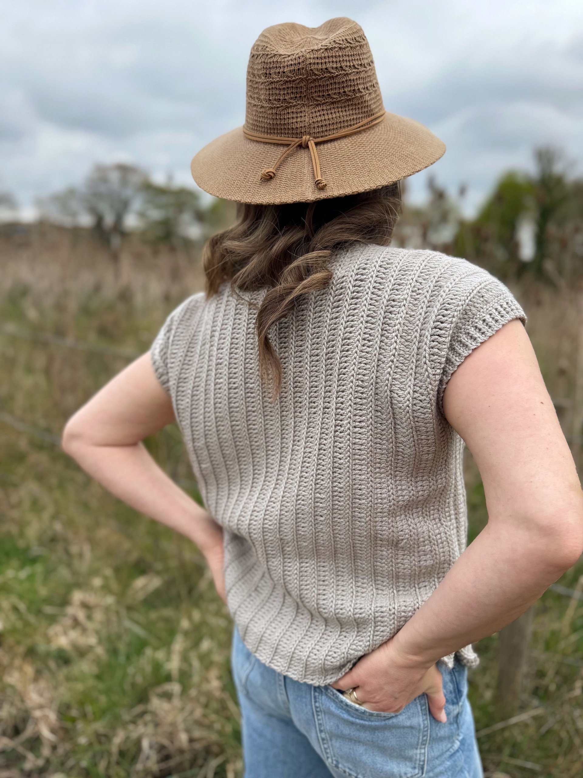CROCHET PATTERN & VIDEO / Treble Tee Top Pattern, Sizes Xs-5X, Video Tutorial, Comfy, Easy Summer T Shirt Pattern product image (8)