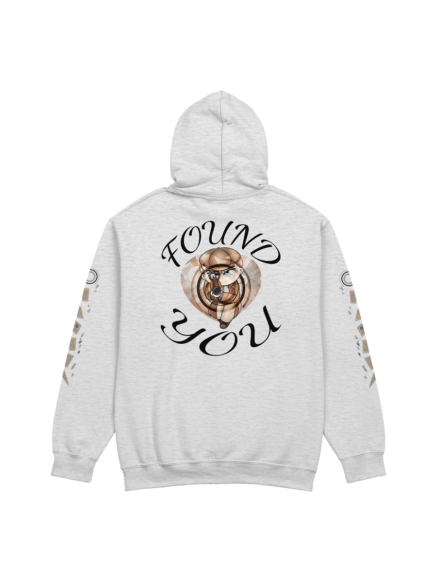 "FOUND YOU" Chibi Ropo Hoodie (with black text) product image (6)