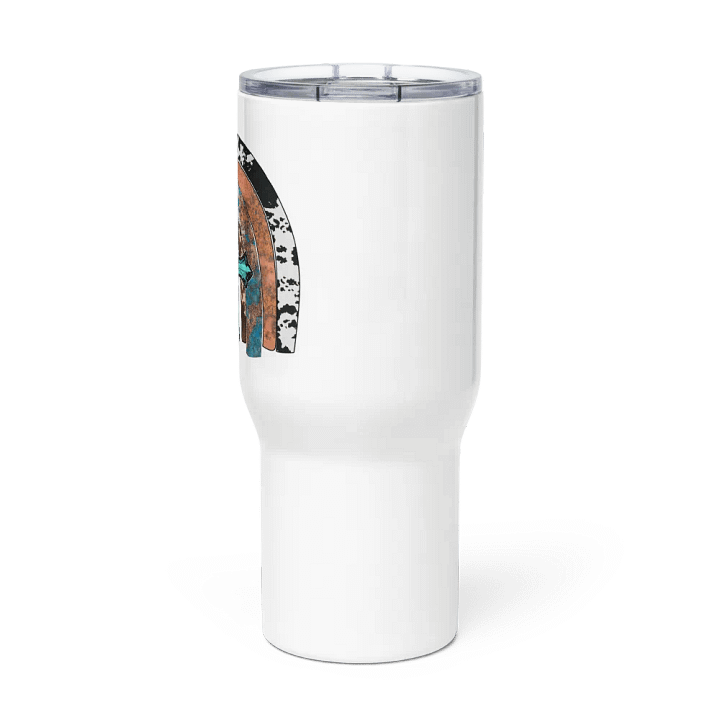 Jesus Rainbow Cowhide - Travel Mug w/ Handle product image (3)