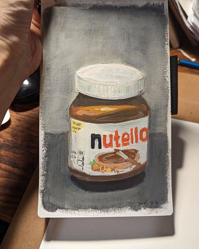 I have been playing with gouache for a few days
 now. I love how quick the paints dry. Can't wait to try plein air when the w...