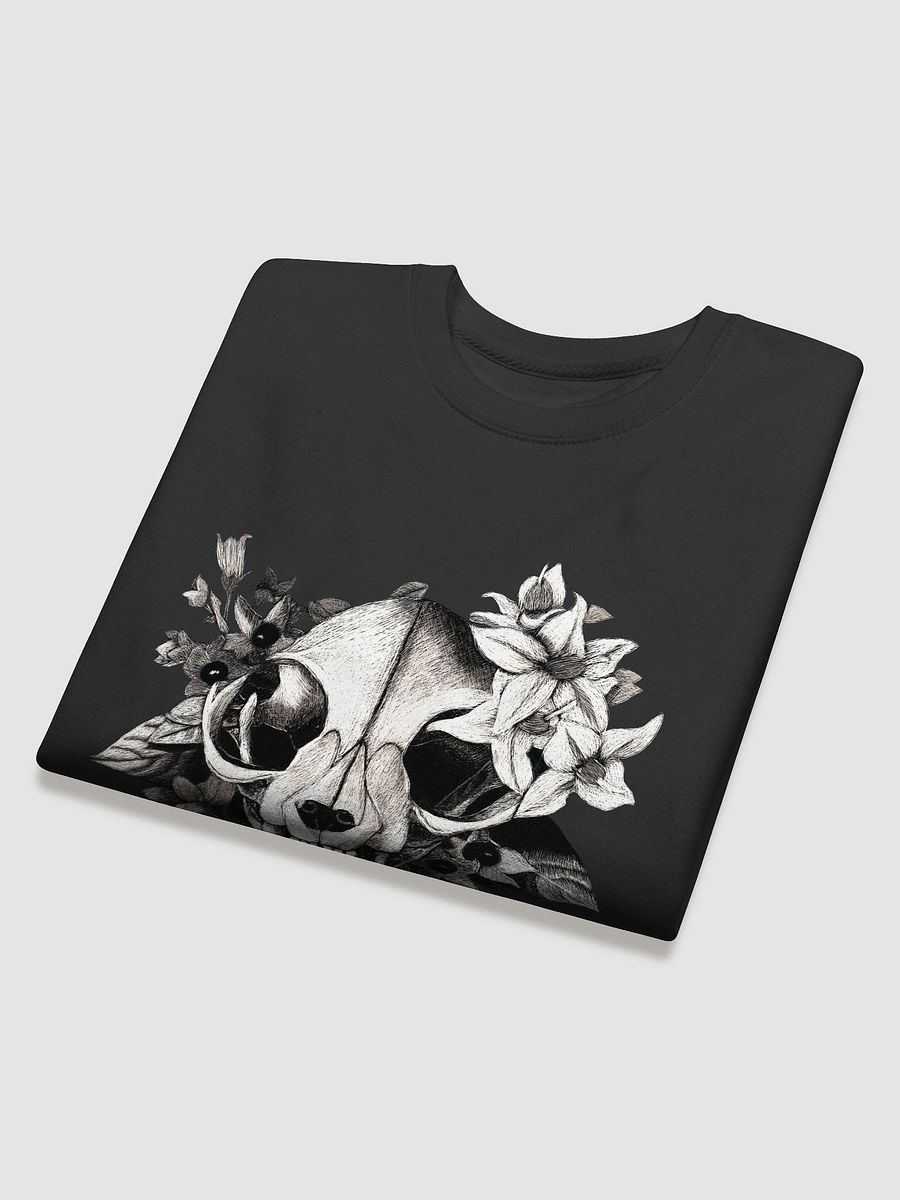 Nightshade Cat Skull Sweater product image (12)