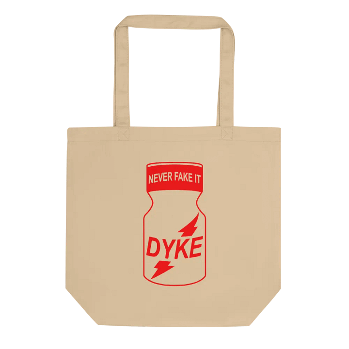 Dyke Poppers Tote 👃 Natural product image (1)