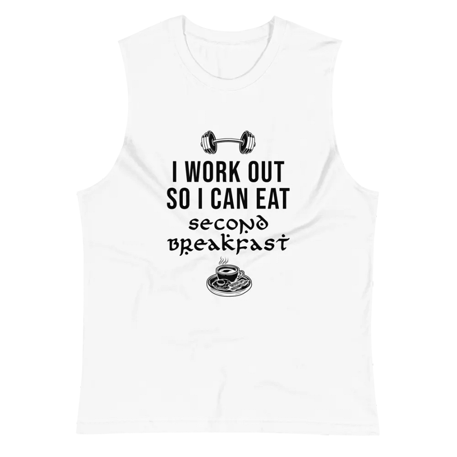 Premium Training Tank - I work out so I can eat second breakfast product image (6)