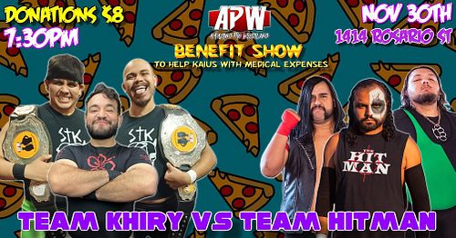 Today in Laredo, some of EBWs very own come together in support of our dear friend Kaius ♥️

Thank you @amazing_pro_wrestling...