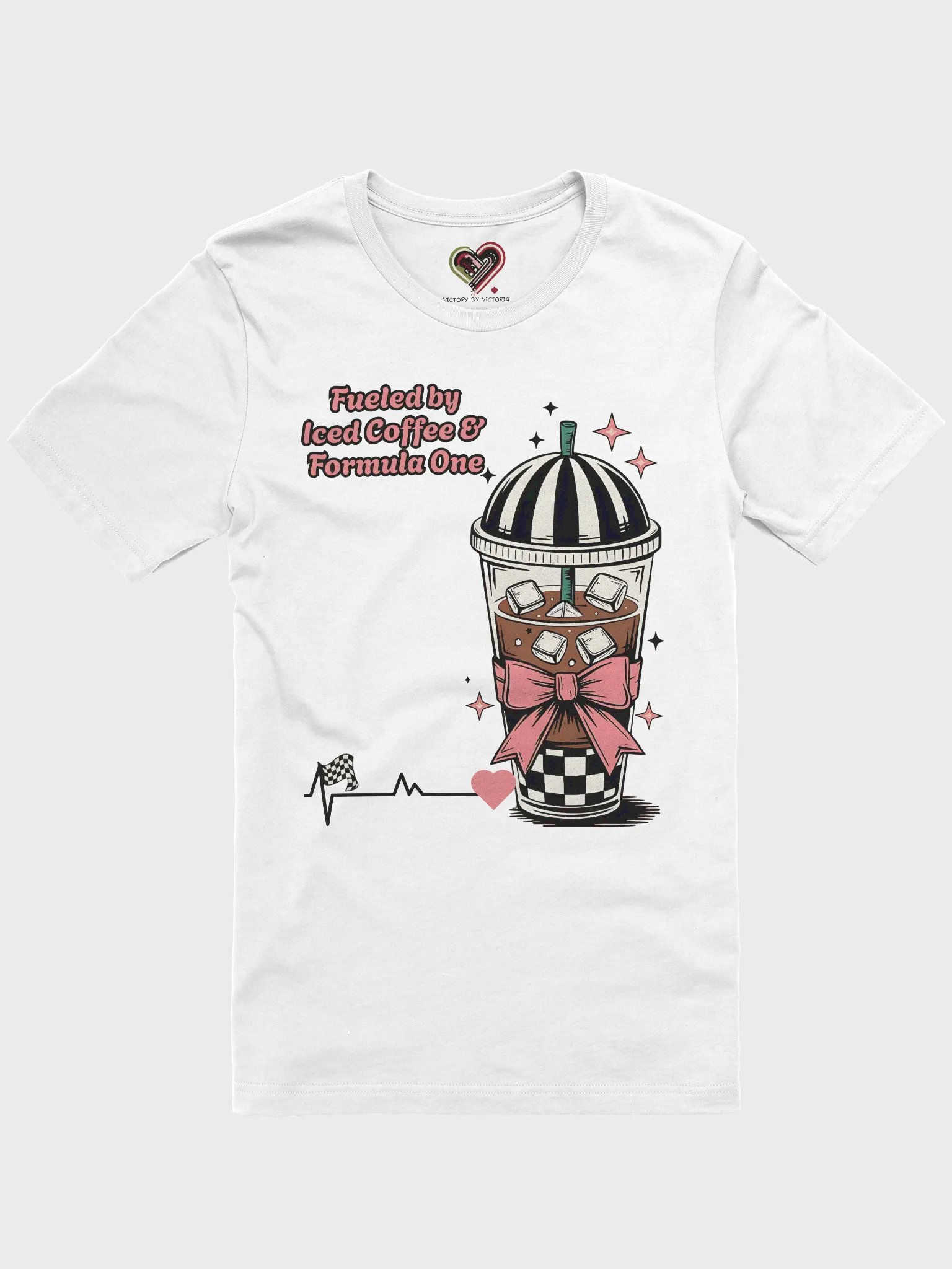 Iced Coffee and Formula 1 Graphic Tee product image (1)