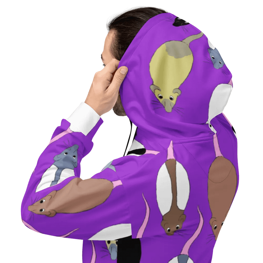 rat pack (purple) hoody product image (4)