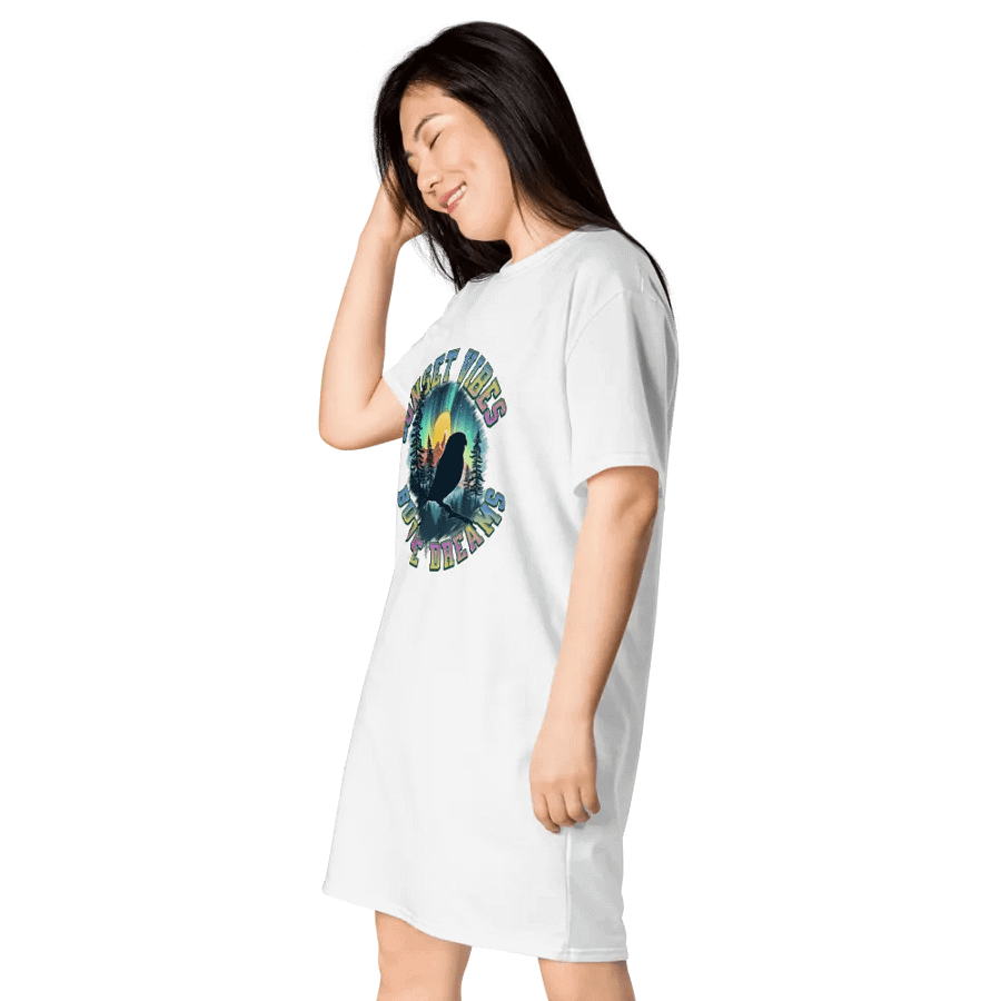 Sunset Vibes Budgie Dreams Night Dress product image (3)