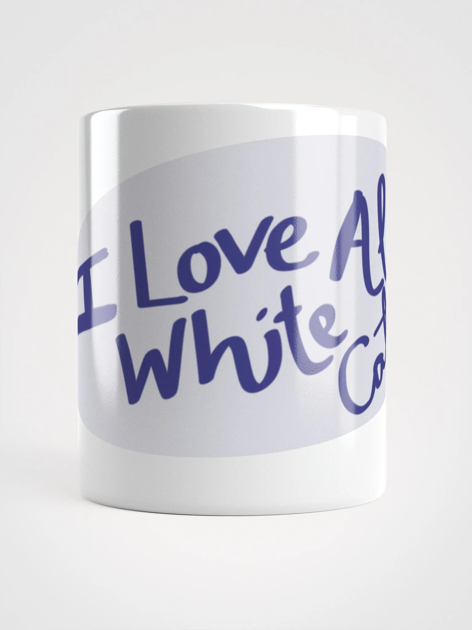 I love all white cats product image (15)