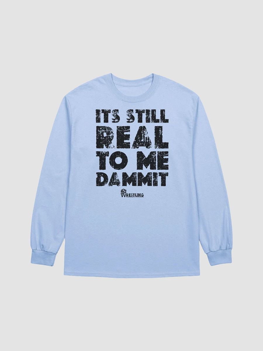 QSHW REAL TO ME (BLACK DESIGN) LONG T-SHIRT product image (2)