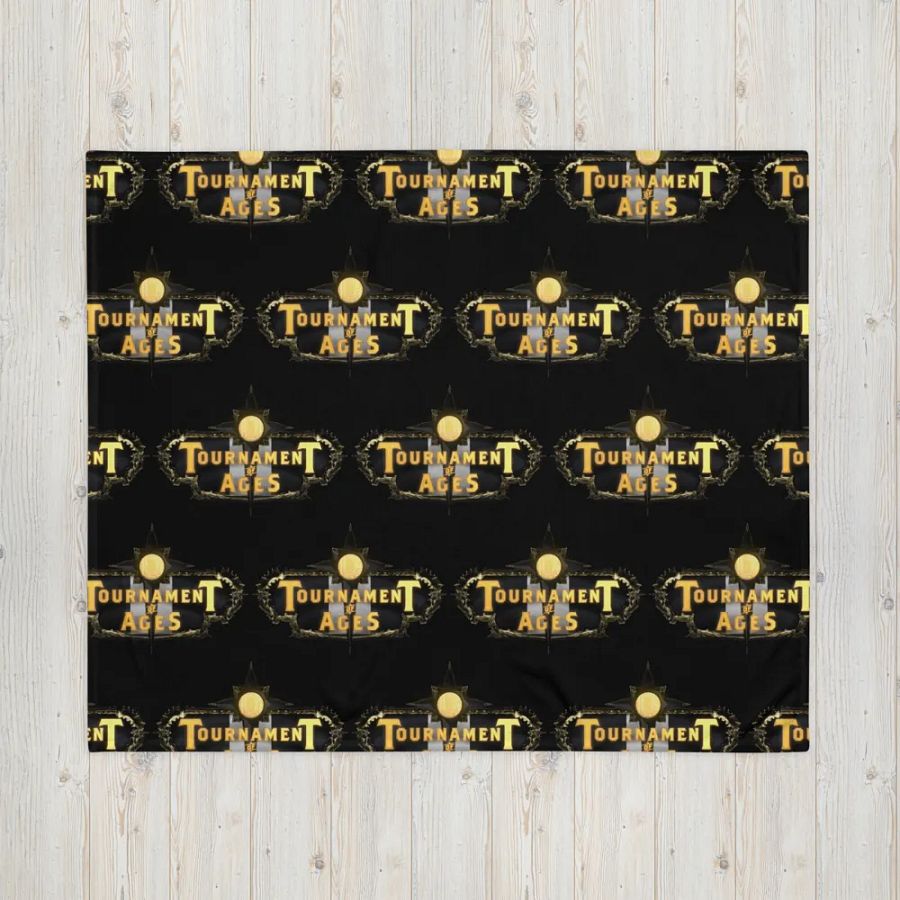 Tournament of Ages - Full Logo - Throw Blanket product image (16)