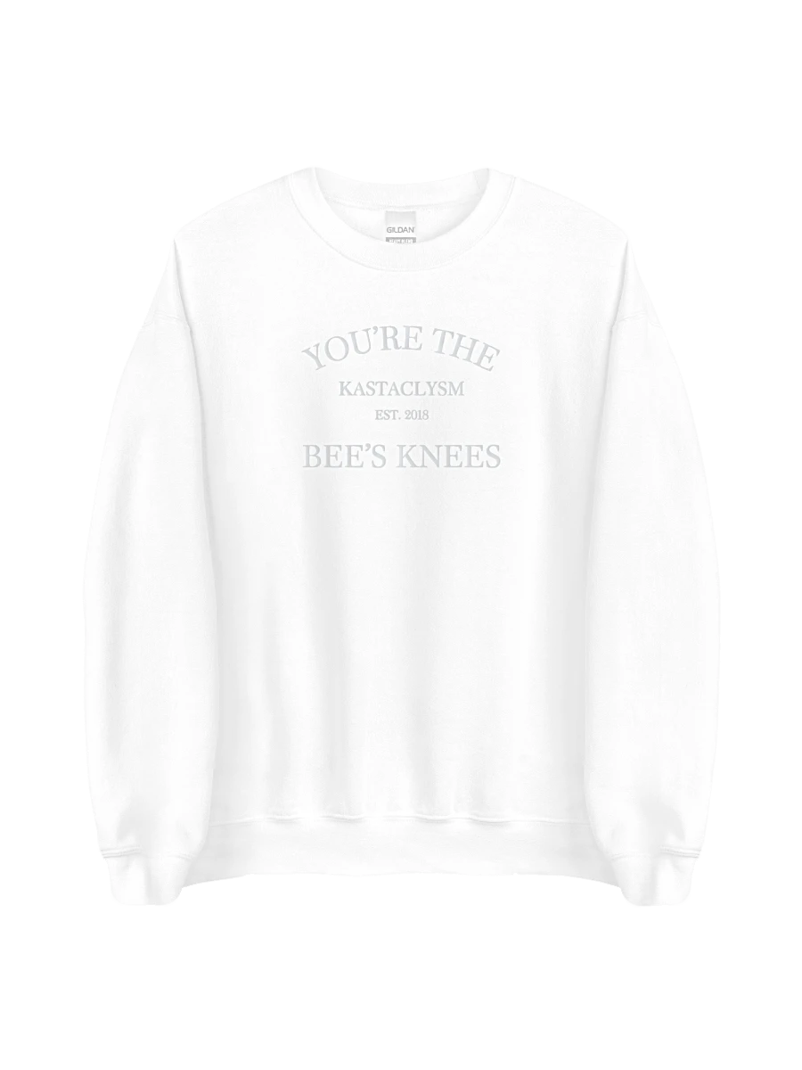 'Bee's Knees' Sweatshirt - White product image (1)