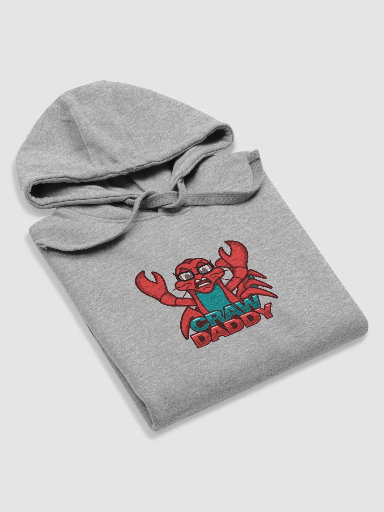 CrawDaddy Hoodie (Carbon Gray) product image (5)