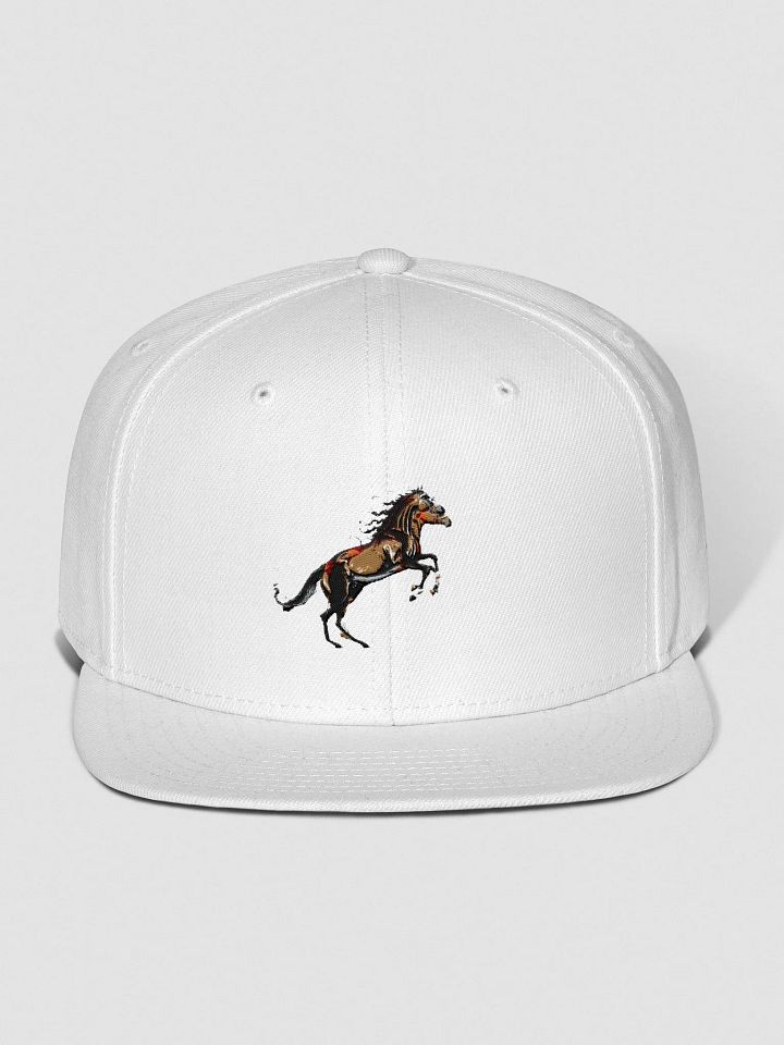 Otto Wool Blend Snapback Cap: Classic Comfort with a Proud Horse product image (65)
