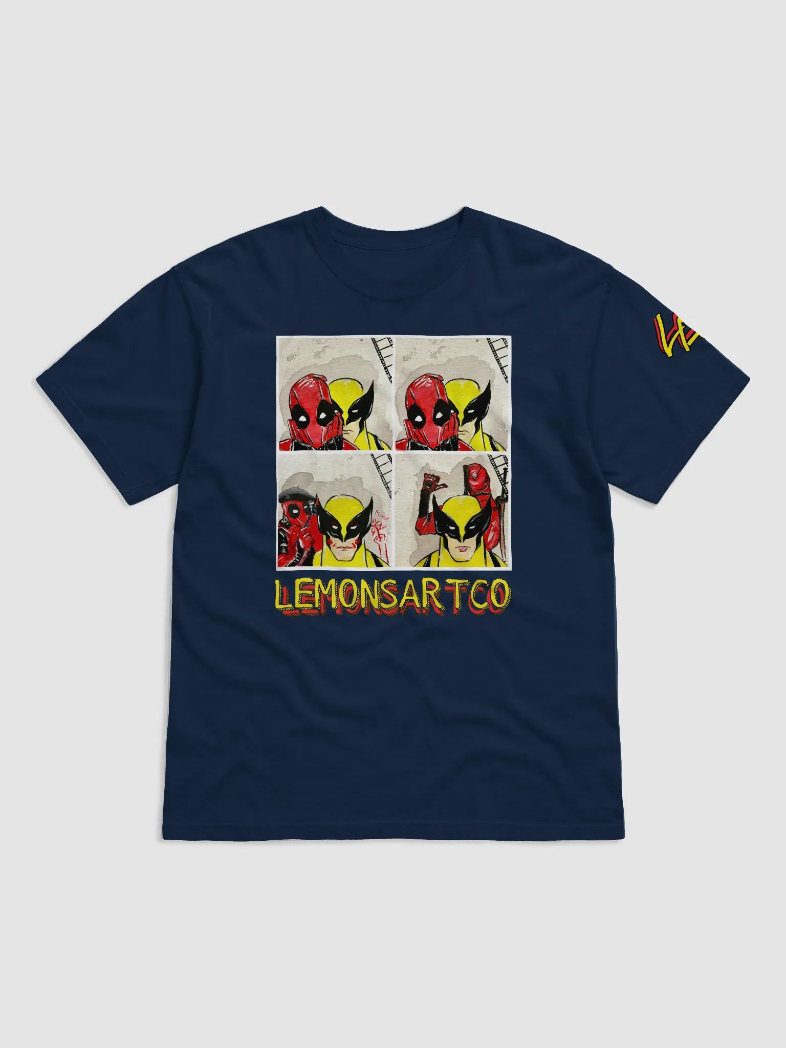 Redpool and Logan Picture Booth T-Shirt product image (8)