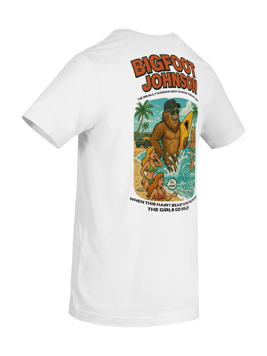 Bigfoot Johnson Big Splash Tee (White) product image (10)