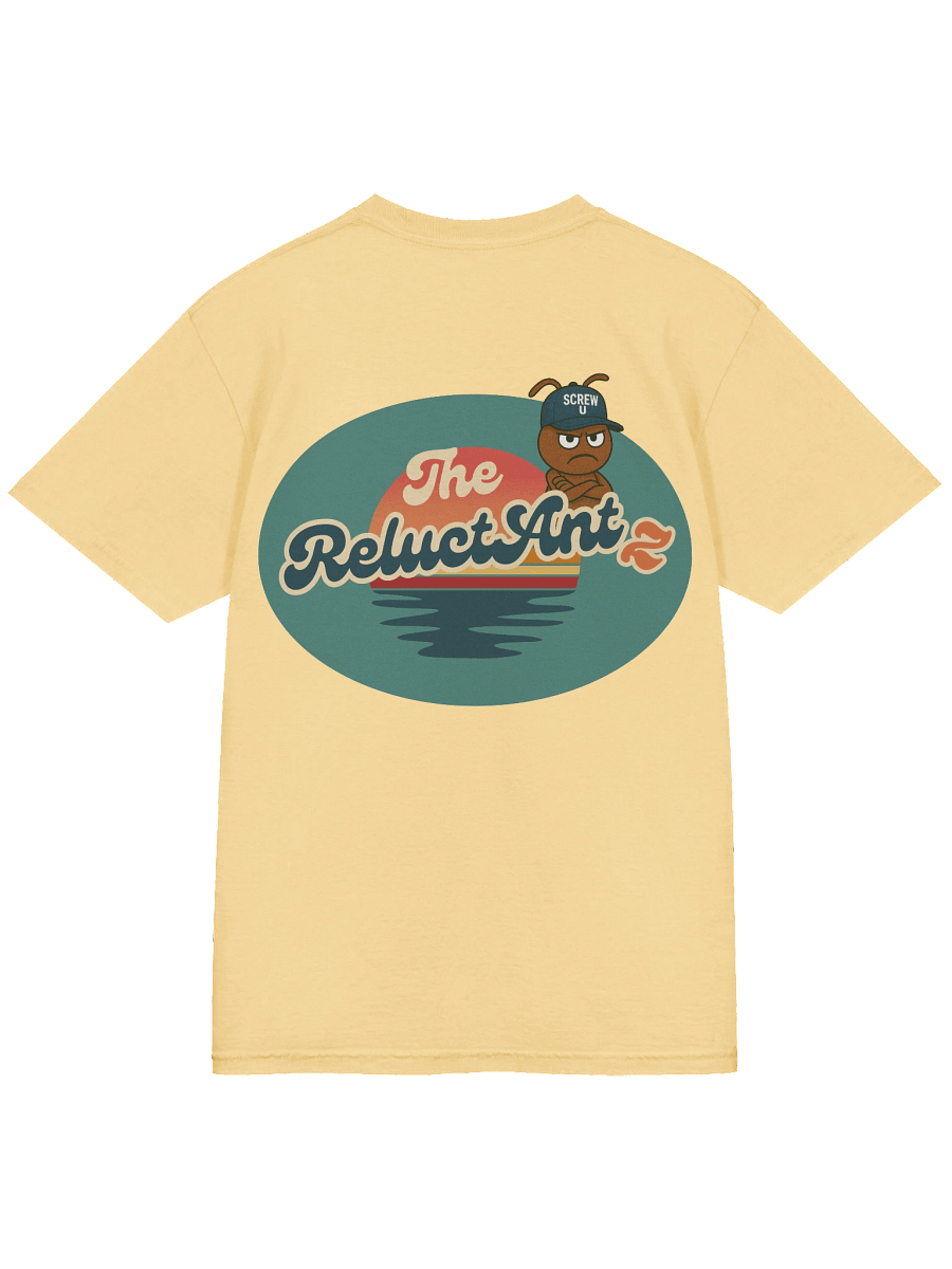 Screw U T-Shirt by The ReluctAntz – Butter product image (4)