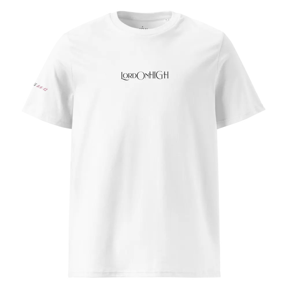 The Lord On HIGH | NEW CHAPTER | UNISEX Tee | Black & Pink product image (1)