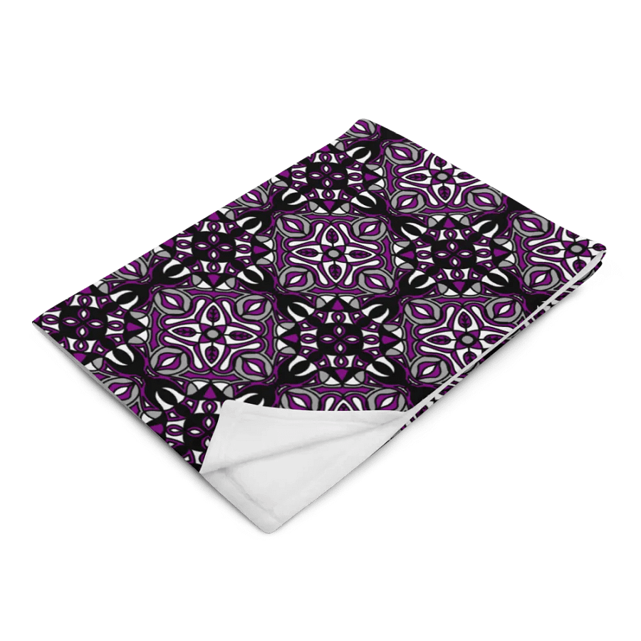 Asexual Abstract Cozy Blanket product image (8)