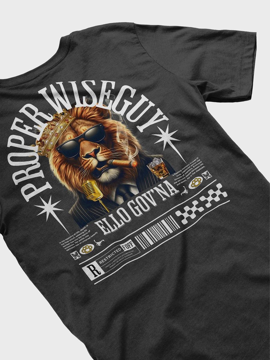 Proper Wiseguy Ello Gov'na Shirt 1st Edition Logo on Back product image (2)