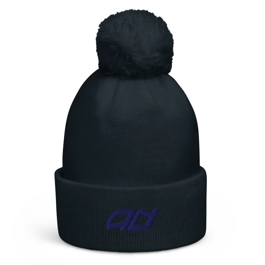 Monochrome Beanie - Navy product image (1)